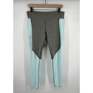 Cotopaxi Wazimu Womens Leggings Gray Meritime Blue Size XL Pockets